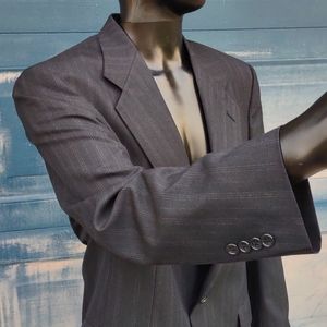 Christian Dior Monsieur Men's Vintage Luxury Striped Blazer
